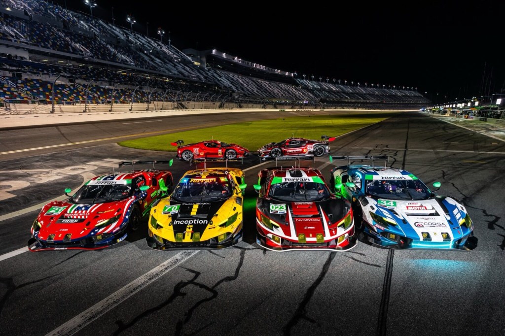 Ferrari apunta a la gloria en Daytona con seis 296 GT3 Evo en las 24&nbsp;Horas
