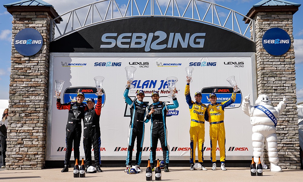 Dominio total en Sebring: Loftsgard, Cooper/Uretsky, Bamber/De La Torre y Maxson arrasan en el arranque de temporada