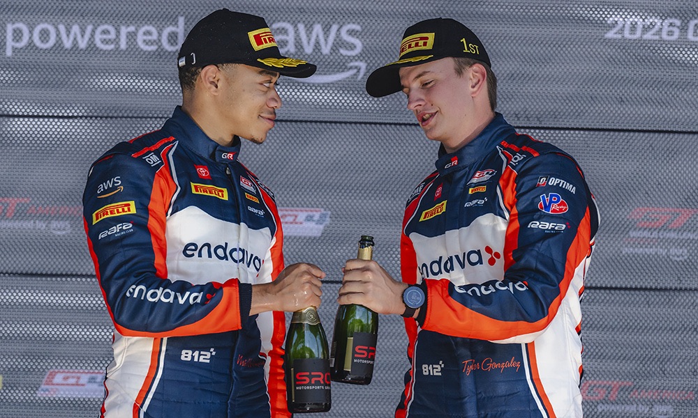 Workman y Gonzalez completan el sweep en Sonoma con victoria en GT4 America