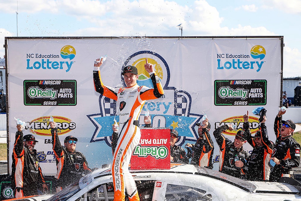 William Sawalich gana en Rockingham y logra su primera victoria en la NASCAR O’Reilly Series