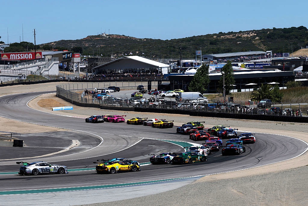 IMSA 2026: 34 autos confirmados para Laguna Seca con regresos clave en Cadillac, Porsche y GTD