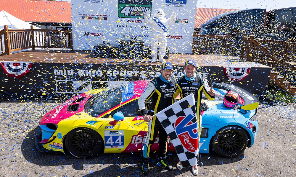 McLaren conquista las 4 Horas de Mid-Ohio; Montreal Motorsports Group gana TCR con un adelantamiento en la última vuelta
